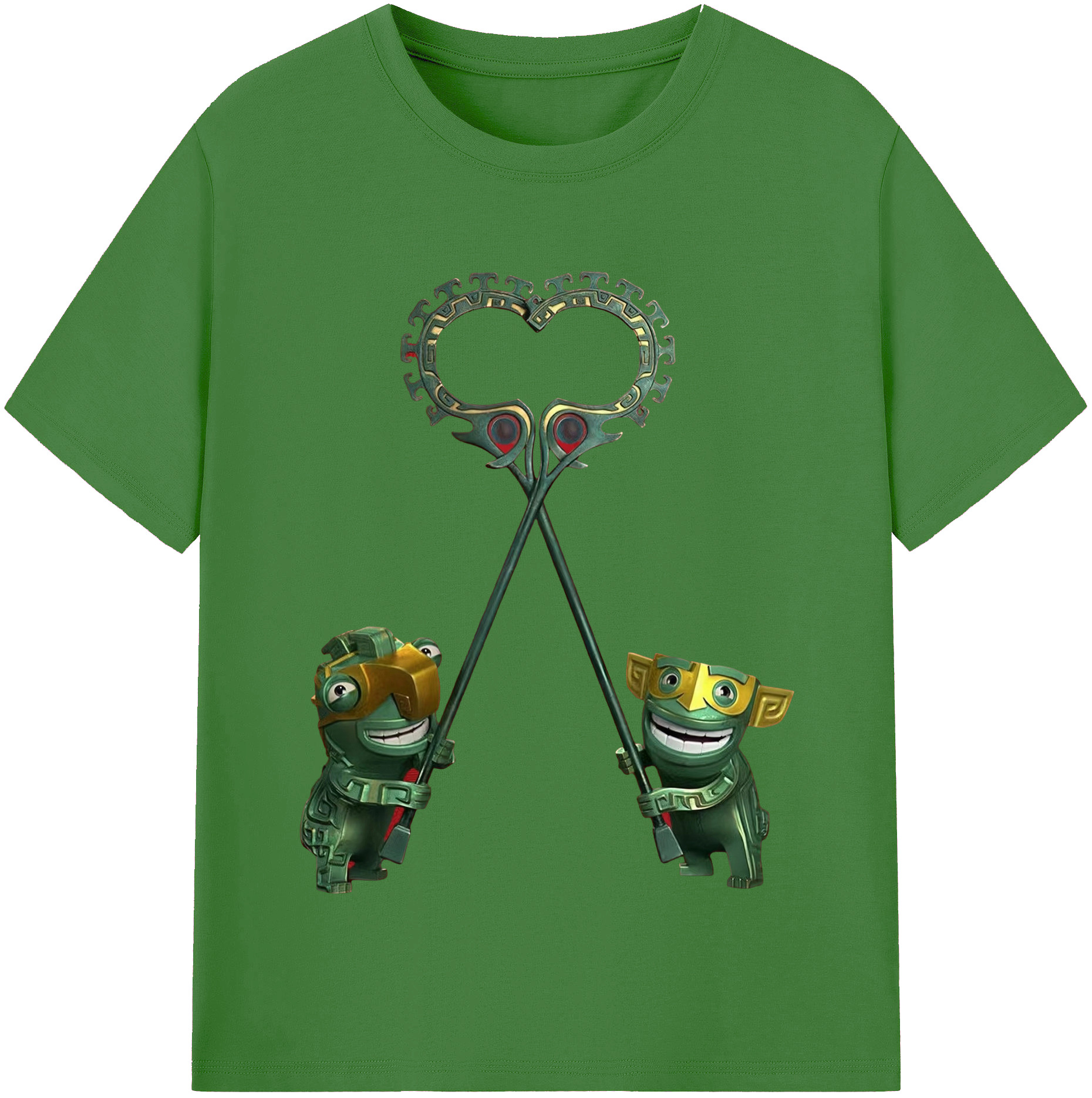 （画像用） Ne Zha 2 ナタ 魔童の大暴れ レディースカジュアルプリントTシャツ（綿100％）